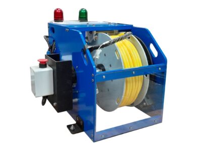 Remote network-controlled mini servo winch